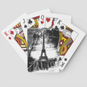 Baraja De Cartas Torre Eiffel de Vintage París 2