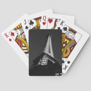 Baraja De Cartas Torre Eiffel Elegancia Monocroma