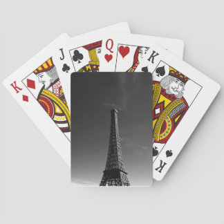 Baraja De Cartas Torre Eiffel (en blanco y negro)