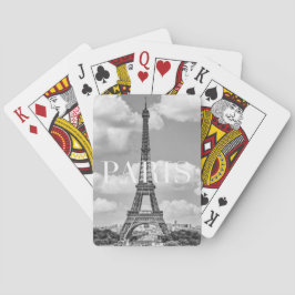 Baraja De Cartas Torre Eiffel en París, Francia