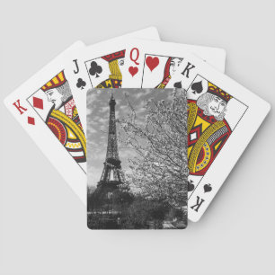Baraja De Cartas Torre Eiffel París Francia Vintage