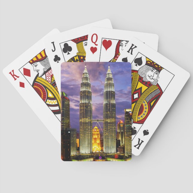 Baraja De Cartas Torres Petronas (Reverso)