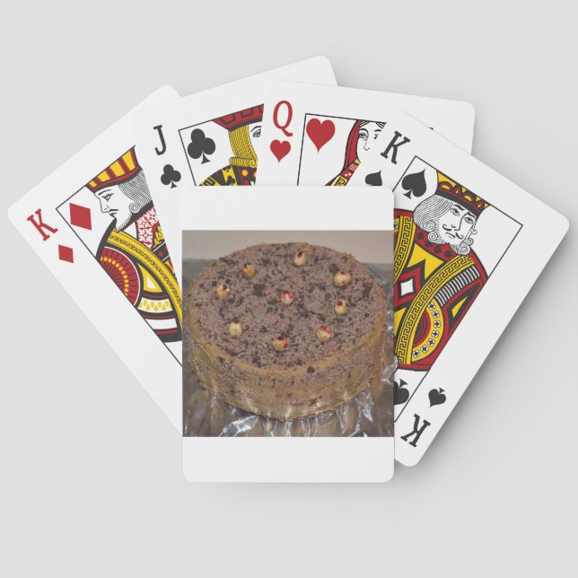 Baraja De Cartas torta de zanahoria (Reverso)