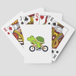 Baraja De Cartas Tortuga con bicicleta.PNG