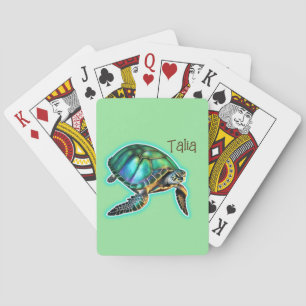 Baraja De Cartas Tortuga marina