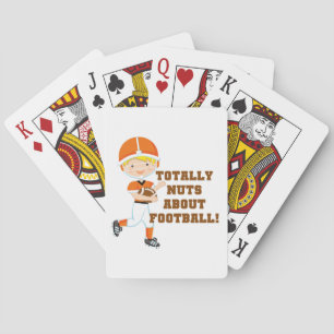 Baraja De Cartas Totalmente Nuts sobre fútbol