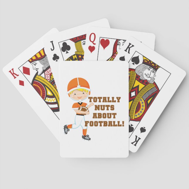 Baraja De Cartas Totalmente Nuts sobre fútbol (Reverso)