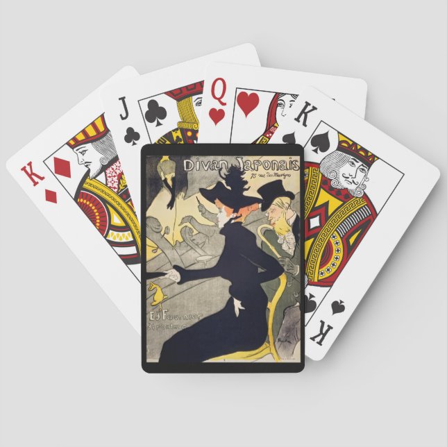Baraja De Cartas Toulouse-Lautrec - Divan Japonais (Reverso)