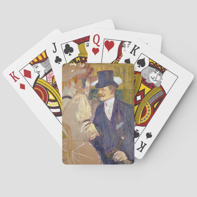 Baraja De Cartas Toulouse-Lautrec - El inglés de la Roja (Reverso)