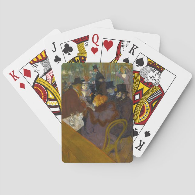 Baraja De Cartas Toulouse-Lautrec - En el Rojo (Reverso)