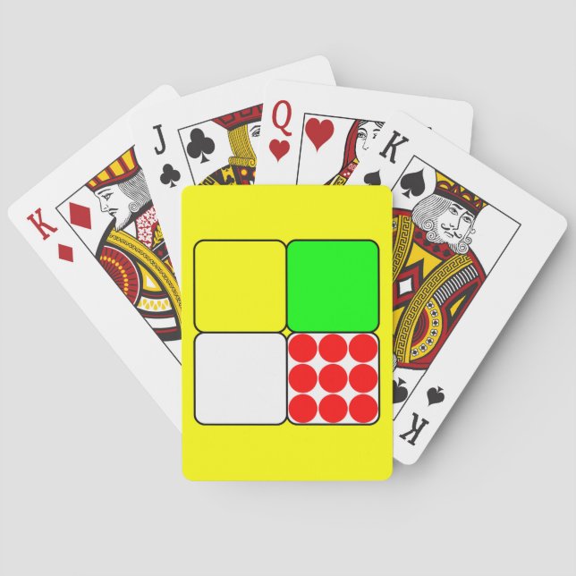 Baraja De Cartas Tour de France Jerseys 3 Amarillo (Reverso)