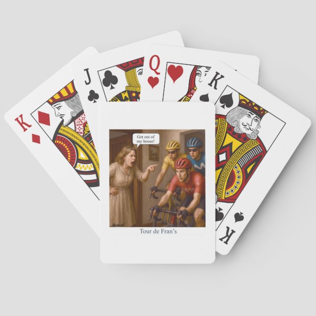 Baraja De Cartas Tour de Fran's (Reverso)