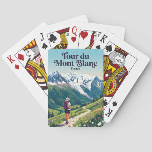 Baraja De Cartas Tour du Mont Blanc Francia