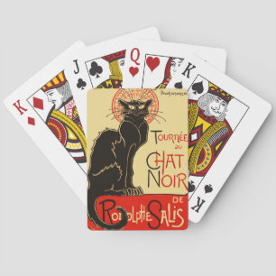 Baraja De Cartas Tournée du Chat Noir Art Nouveau