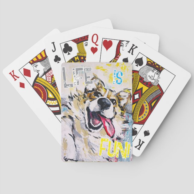 Baraja De Cartas Tout sourire Life is fun! (Reverso)