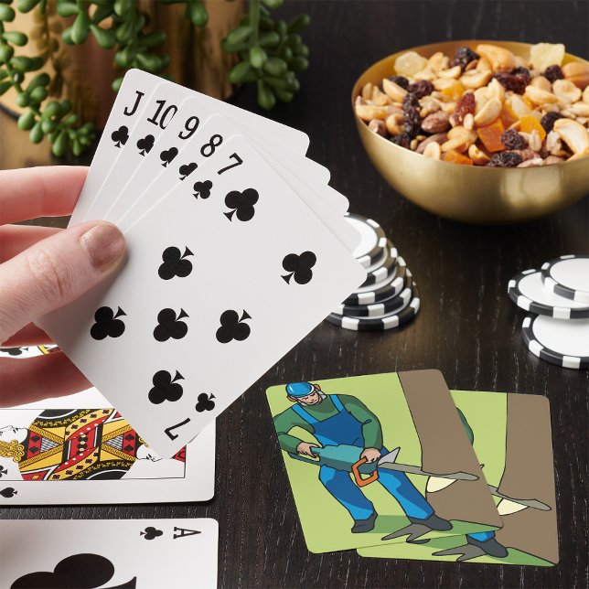 Baraja De Cartas Trabajador forestal (Subido por el creador)