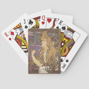 Baraja De Cartas Trabajo (1896) de Alphonse Mucha