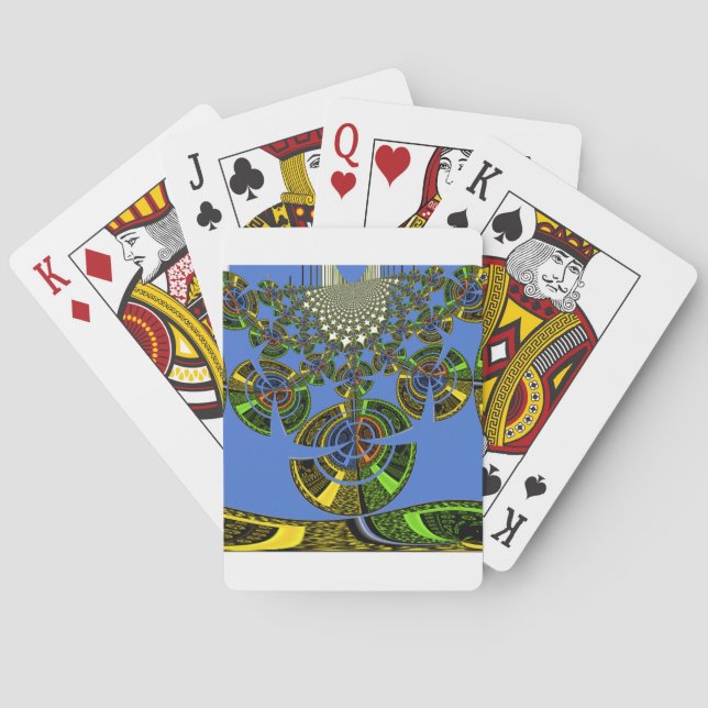 Baraja De Cartas Tradición azul (Reverso)