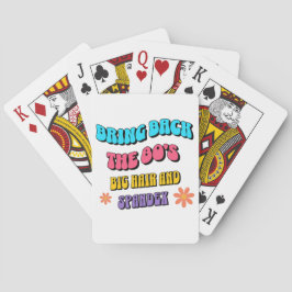 Baraja De Cartas Traer de vuelta los 80