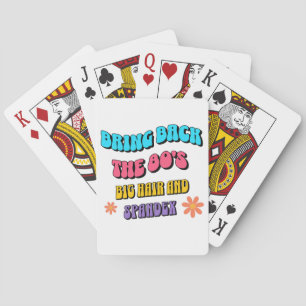 Baraja De Cartas Traer de vuelta los 80