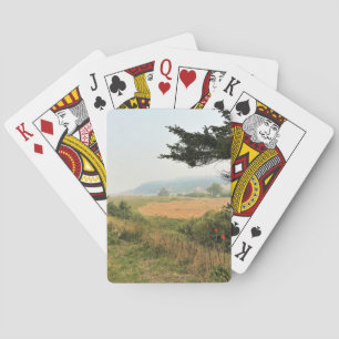 Baraja De Cartas Trail fluvial en Cabo Blanco, Costa de Oregón