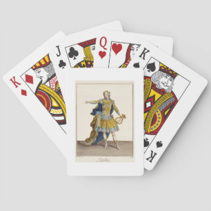 Baraja De Cartas Traje para Apolo en la ópera "Phaethon", engrav