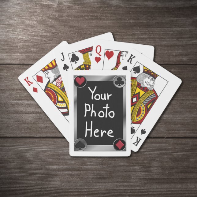 Baraja De Cartas Trajes de foto jugando póquer  (Subido por el creador)