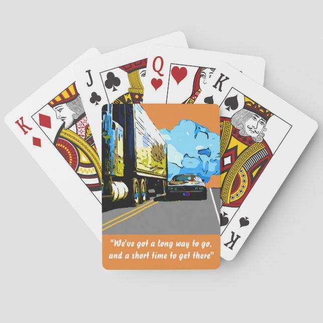 BARAJA DE CARTAS TRANS AM DE 1977 (Reverso)