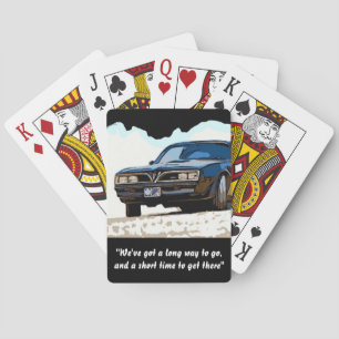 BARAJA DE CARTAS TRANS AM DE 1977