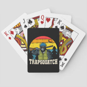 Baraja De Cartas Trapsquatch Hombres de Tiro de arcilla divertida d