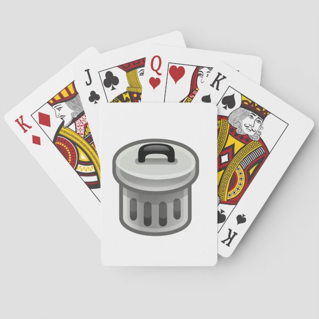 Baraja De Cartas Trash Can (Reverso)