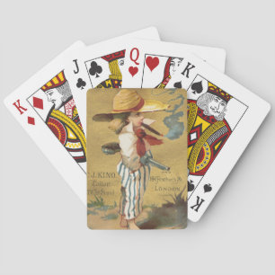 Baraja De Cartas Trazado, cigarros y niños Londres Life
