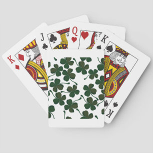 Baraja De Cartas trébol afortunado