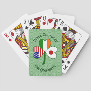 Baraja De Cartas Trébol personalizado Japón Irlanda EE. UU.