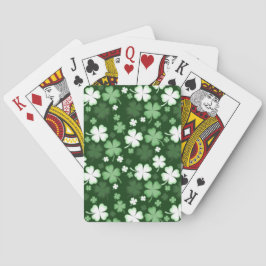 Baraja De Cartas Trébol Verde, Día de San Patricio