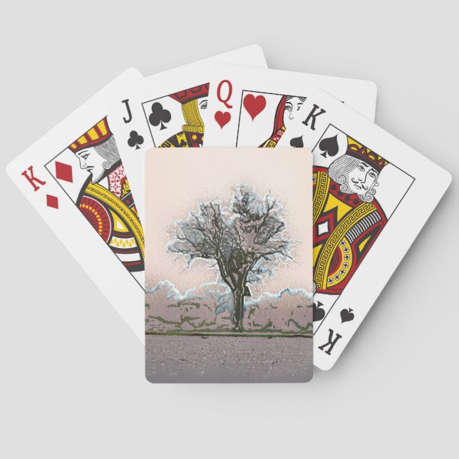BARAJA DE CARTAS TREE (Reverso)