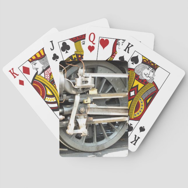 BARAJA DE CARTAS TRENES DE VAPOR (Reverso)