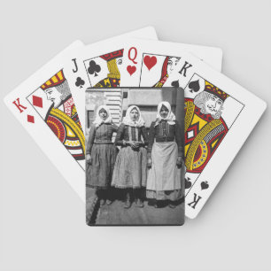 Baraja De Cartas Tres mujeres inmigrantes eslovacas