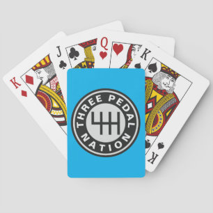 BARAJA DE CARTAS TRES NACIONES PEDALES