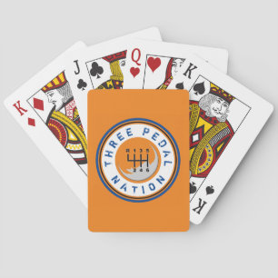 BARAJA DE CARTAS TRES NACIONES PEDALES