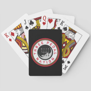 BARAJA DE CARTAS TRES NACIONES PEDALES