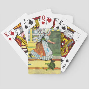 Baraja De Cartas Tres ratones ciegos madre madre de oca rima de uva