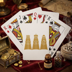 Baraja De Cartas Tres Reyes Magos Natividad Moderna Reyes