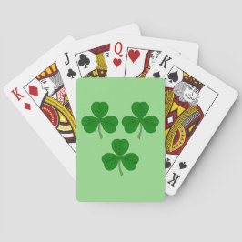 Baraja De Cartas Tres Shamrock