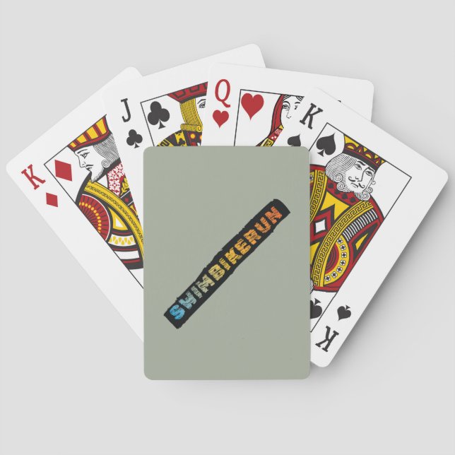 Baraja De Cartas Triathlon Guay Design (Reverso)