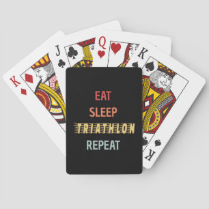 Baraja De Cartas Triatlón - Repetición del triatlón de sueño