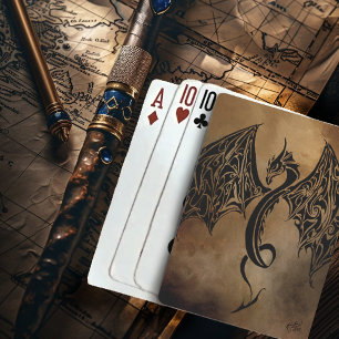 Baraja De Cartas Tribuna de Dragón de Piedra