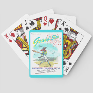 Baraja De Cartas Tributo del Grand Slam de Pharoah del americano