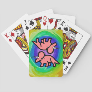 Baraja De Cartas Triceratops 