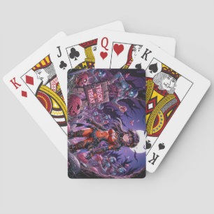 Baraja De Cartas Trick o Treat Halloween Zombis con el cerebro